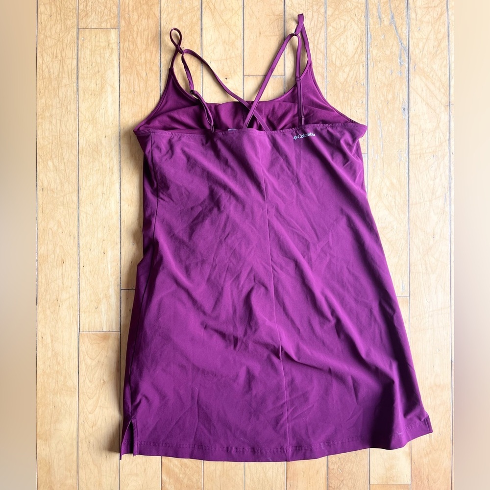 Columbia Purple Active Dress Built‑In Shorts – Size Large - Picture 4 of 10